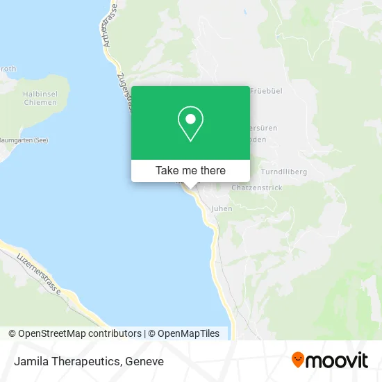 Jamila Therapeutics map