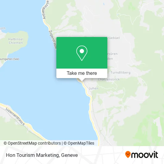 Hon Tourism Marketing map