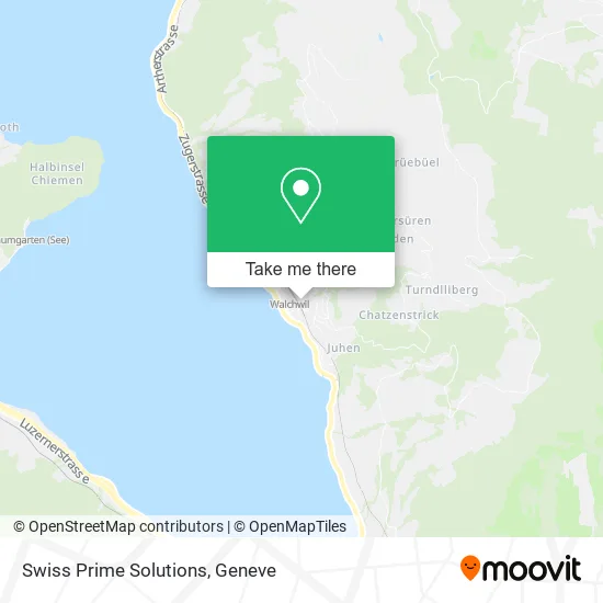 Swiss Prime Solutions map