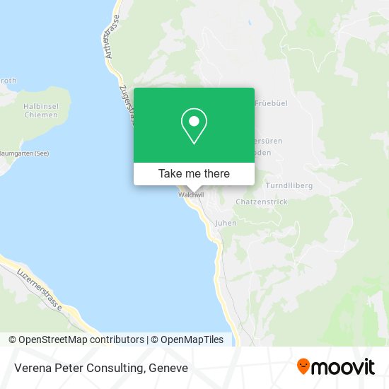 Verena Peter Consulting map