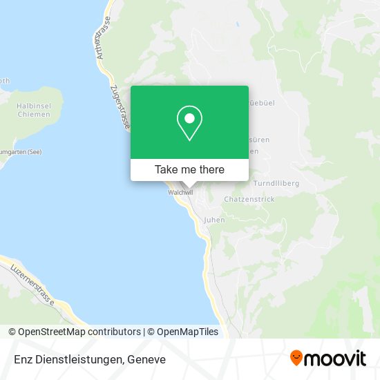 Enz Dienstleistungen map