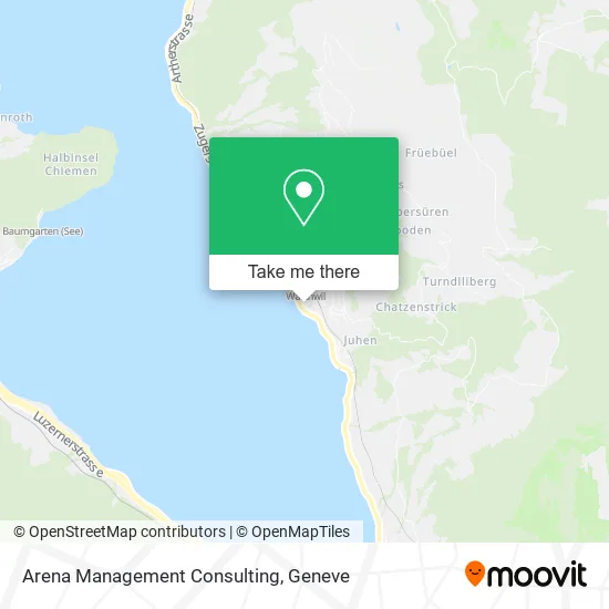 Arena Management Consulting map