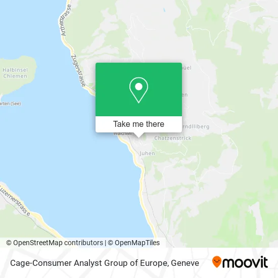 Cage-Consumer Analyst Group of Europe map