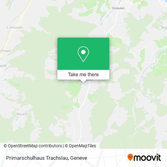 Primarschulhaus Trachslau map
