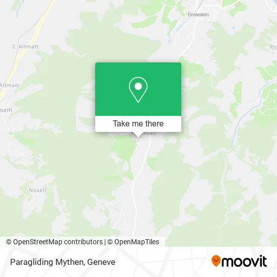 Paragliding Mythen map