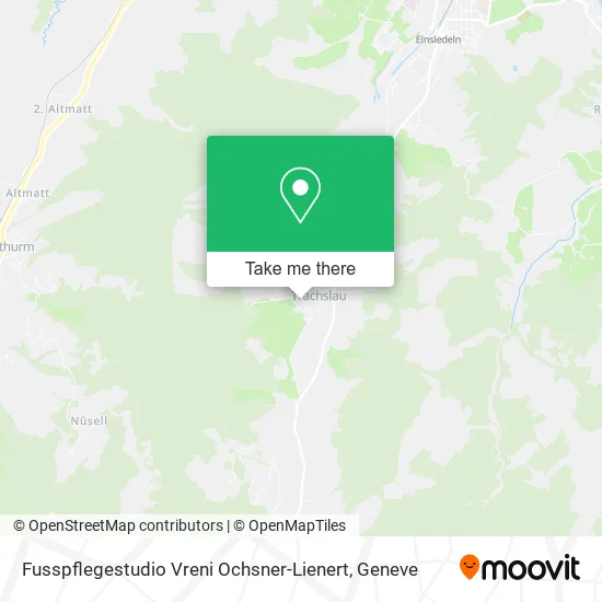 Fusspflegestudio Vreni Ochsner-Lienert map