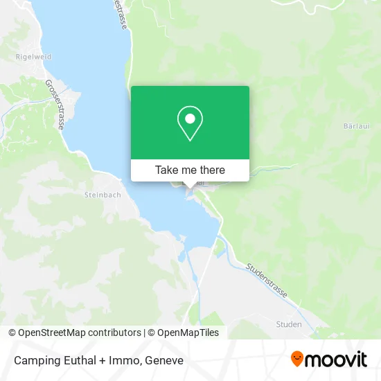Camping Euthal + Immo map