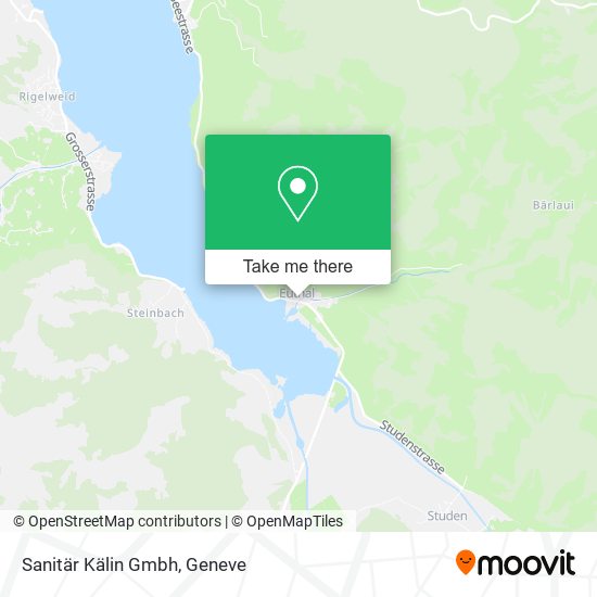 Sanitär Kälin Gmbh map