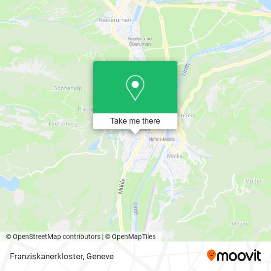 Franziskanerkloster map