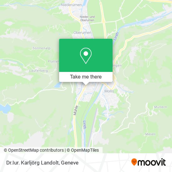 Dr.Iur. Karljörg Landolt map