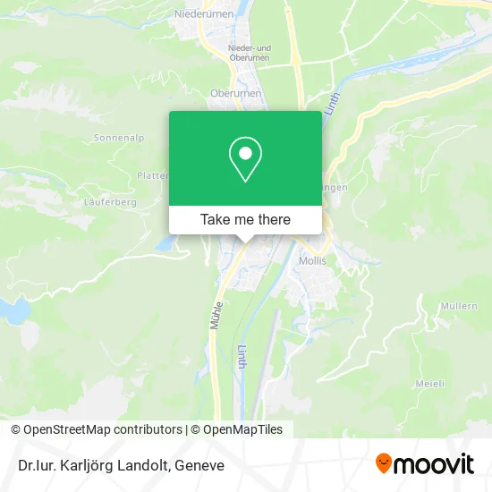 Dr.Iur. Karljörg Landolt map