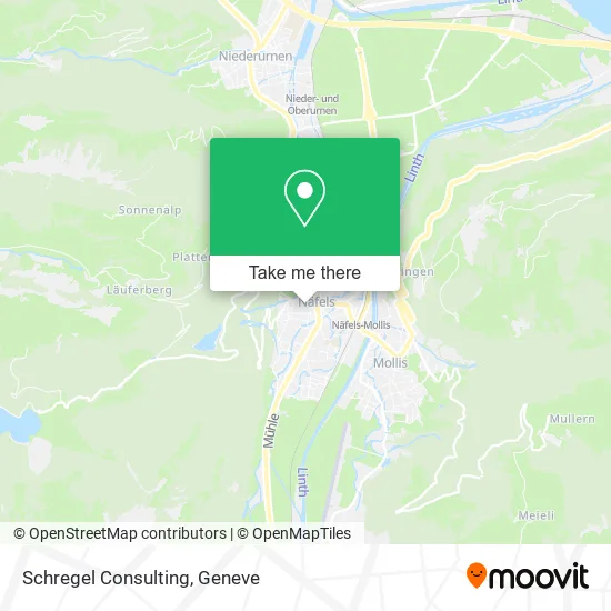 Schregel Consulting map