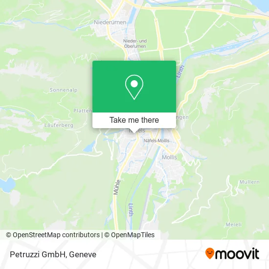 Petruzzi GmbH map