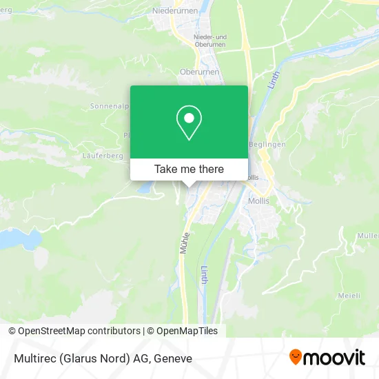 Multirec (Glarus Nord) AG map