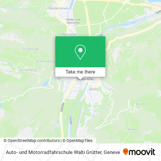 Auto- und Motorradfahrschule Walti Grütter map