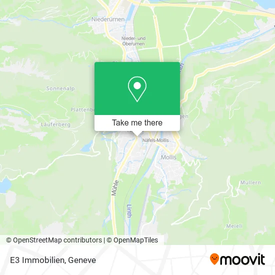 E3 Immobilien map