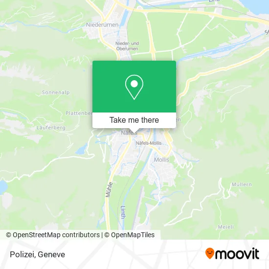 Polizei map