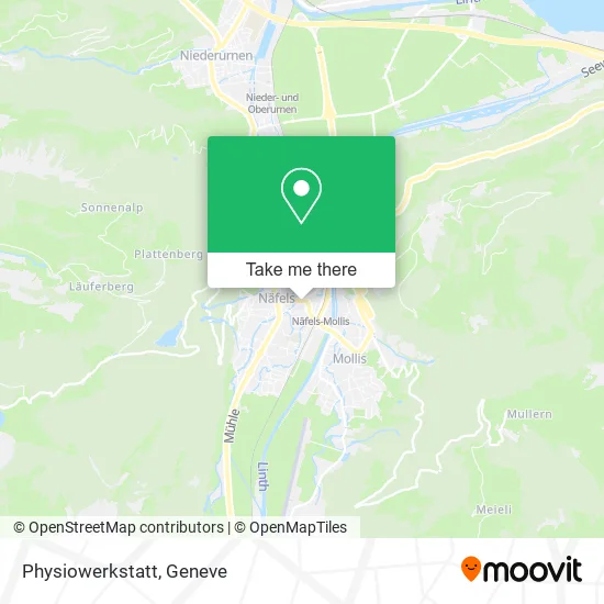 Physiowerkstatt map