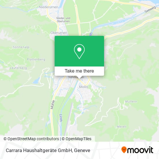 Carrara Haushaltgeräte GmbH map