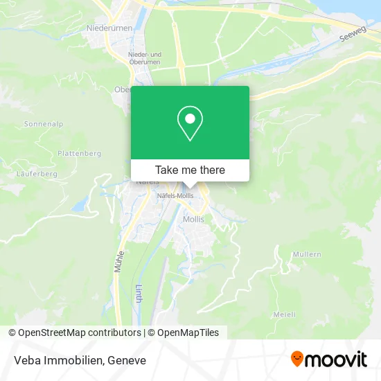 Veba Immobilien map