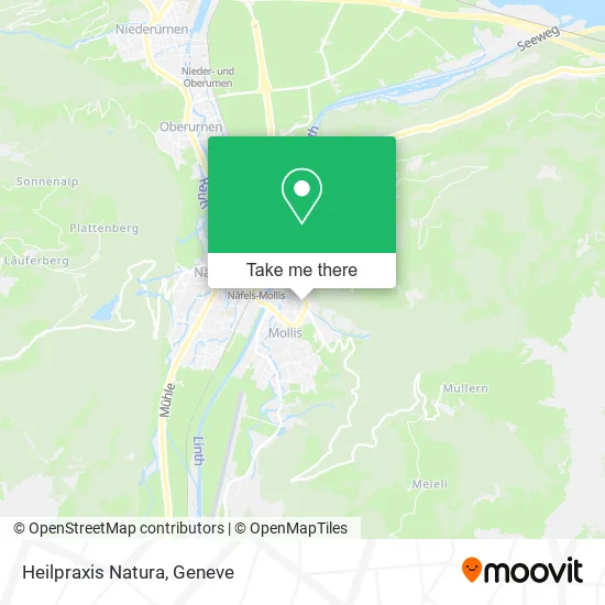 Heilpraxis Natura map