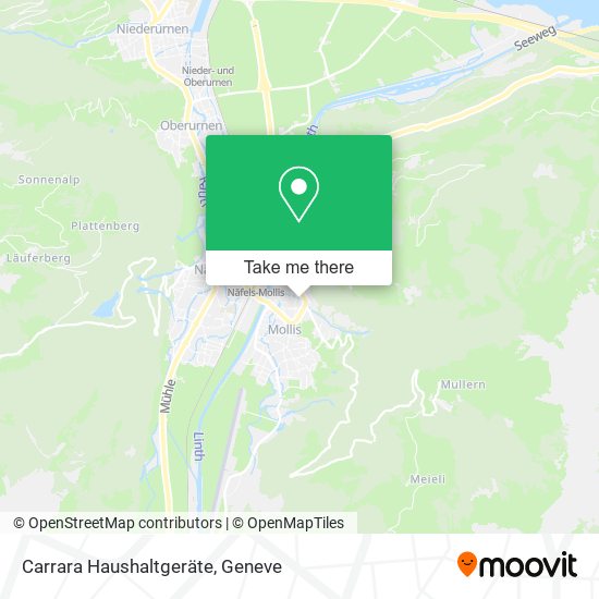 Carrara Haushaltgeräte map