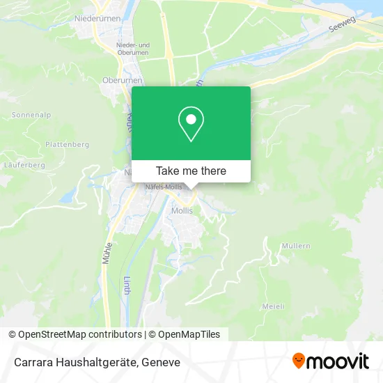 Carrara Haushaltgeräte map