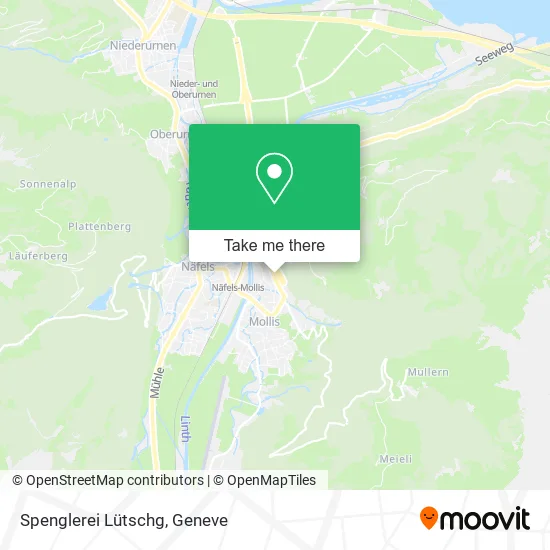 Spenglerei Lütschg map