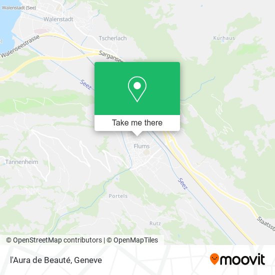 l'Aura de Beauté map