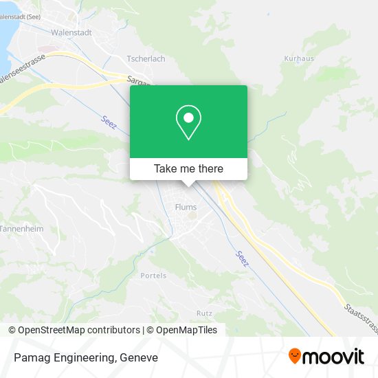 Pamag Engineering map
