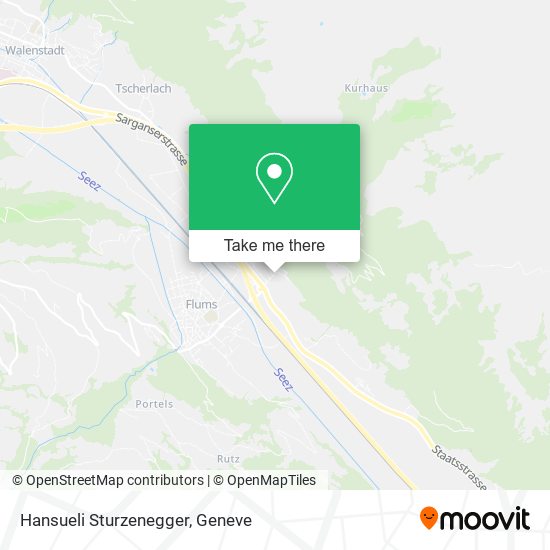 Hansueli Sturzenegger map