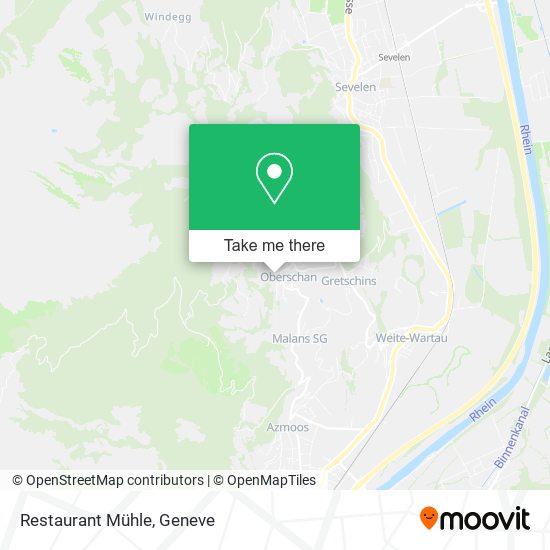 Restaurant Mühle map