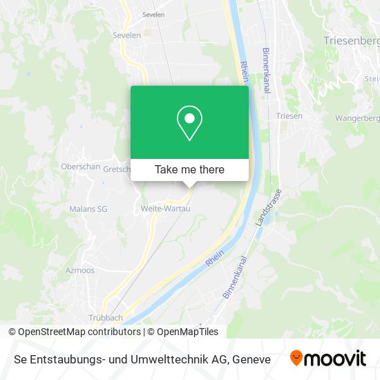 Se Entstaubungs- und Umwelttechnik AG map