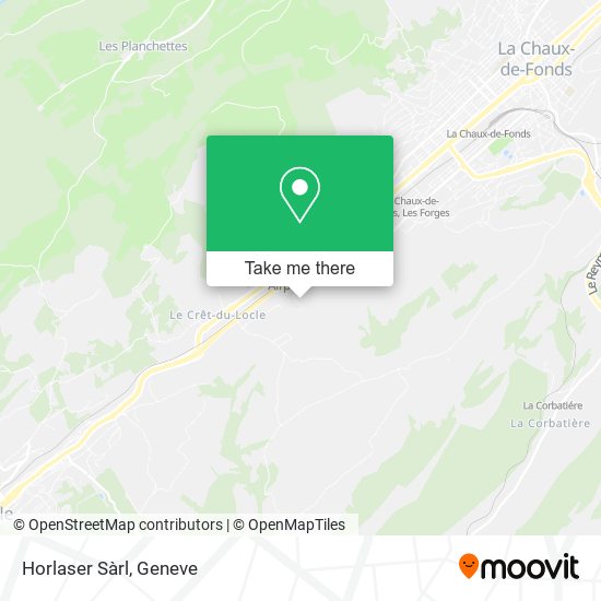 Horlaser Sàrl map