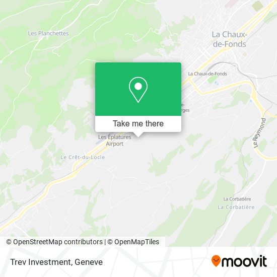 Trev Investment map