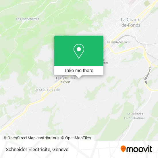 Schneider Electricité map