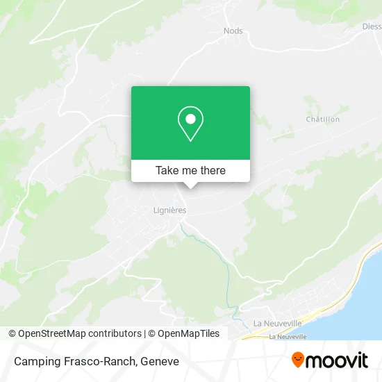 Camping Frasco-Ranch map