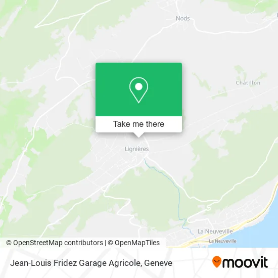 Jean-Louis Fridez Garage Agricole map