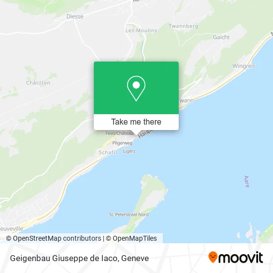 Geigenbau Giuseppe de Iaco map