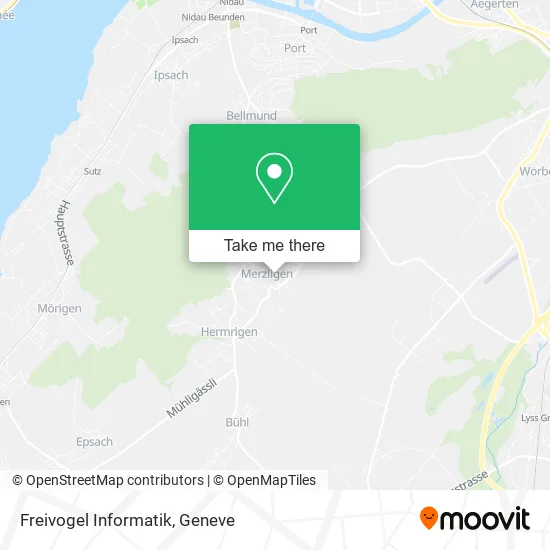 Freivogel Informatik map