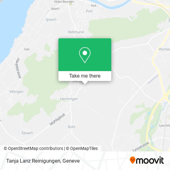 Tanja Lanz Reinigungen map