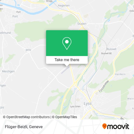 Flüger-Beizli map