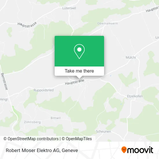 Robert Moser Elektro AG map