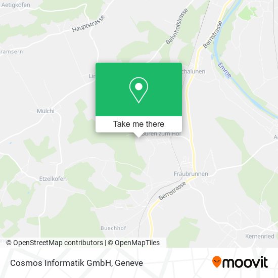 Cosmos Informatik GmbH map