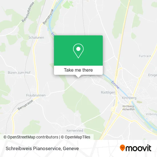 Schreibweis Pianoservice map