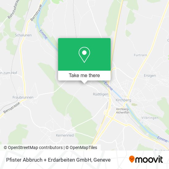 Pfister Abbruch + Erdarbeiten GmbH map