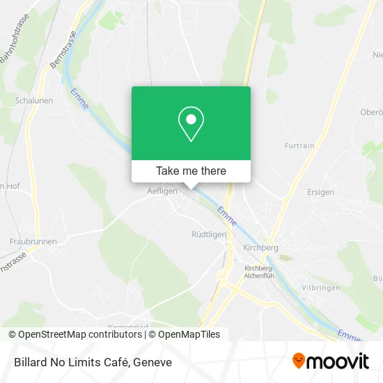 Billard No Limits Café map