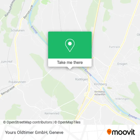 Yours Oldtimer GmbH map