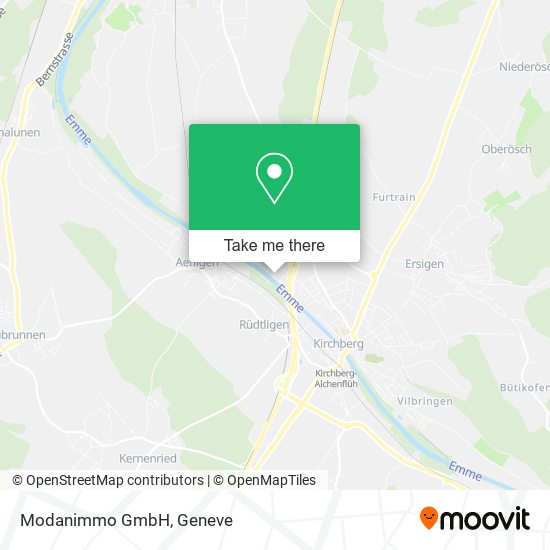 Modanimmo GmbH map