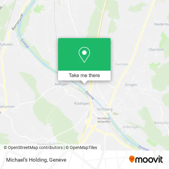 Michael's Holding map